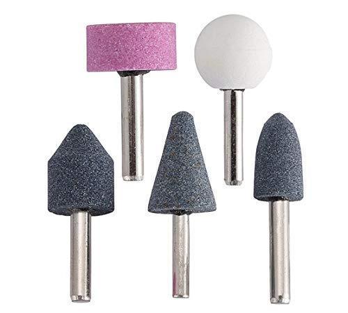 0412 -5 Pcs Shank Abrasive Mounted Stone (Multicolour) - SkyShopy 0412 -5 Pcs Shank Abrasive Mounted Stone (Multicolour) - SkyShopy